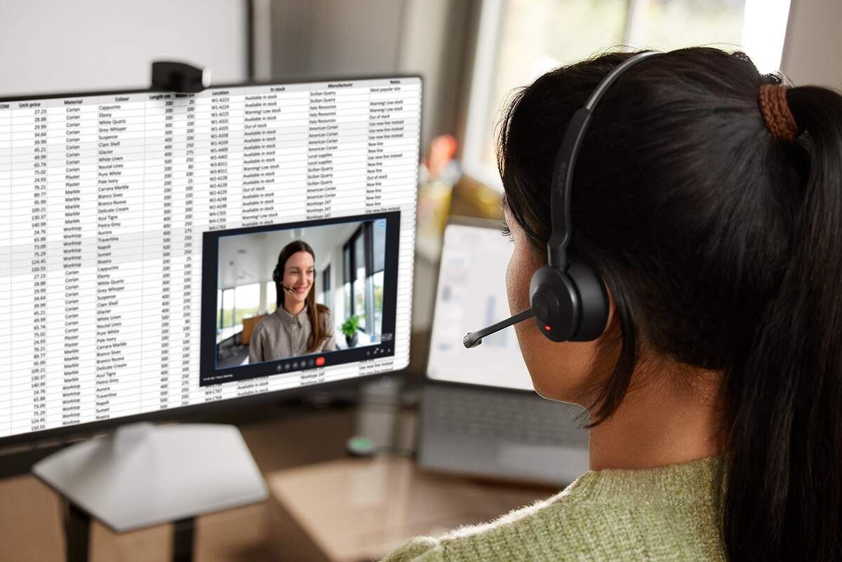 Jabra Engage 55 - Casque sans fil stéréo DECT avec base USB-C - 9559-435-111