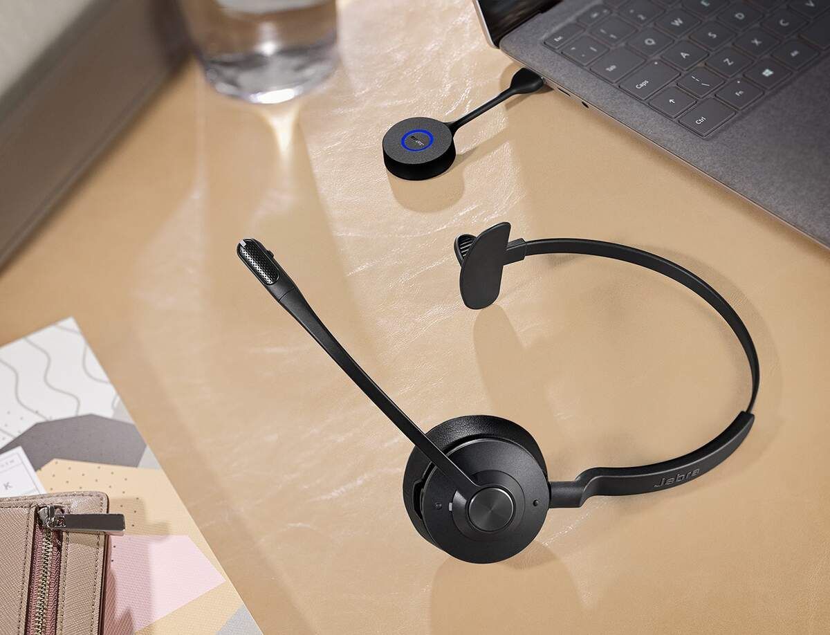 Jabra Engage 55 SE - Casque sans fil mono DECT avec base - 9653-415-111