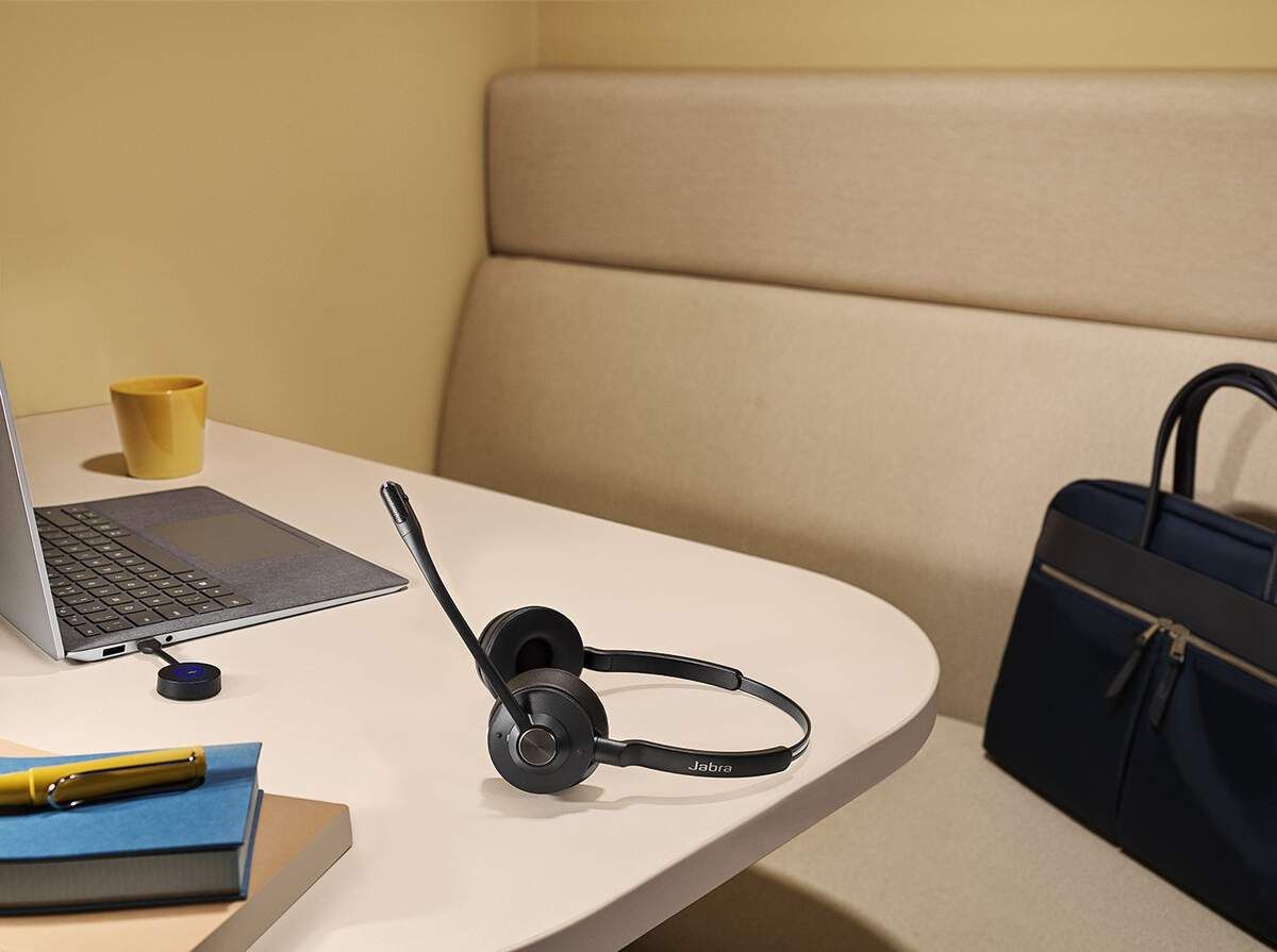 Jabra Engage 55 SE - Casque sans fil DECT stéréo MS Teams avec base - 9659-475-111