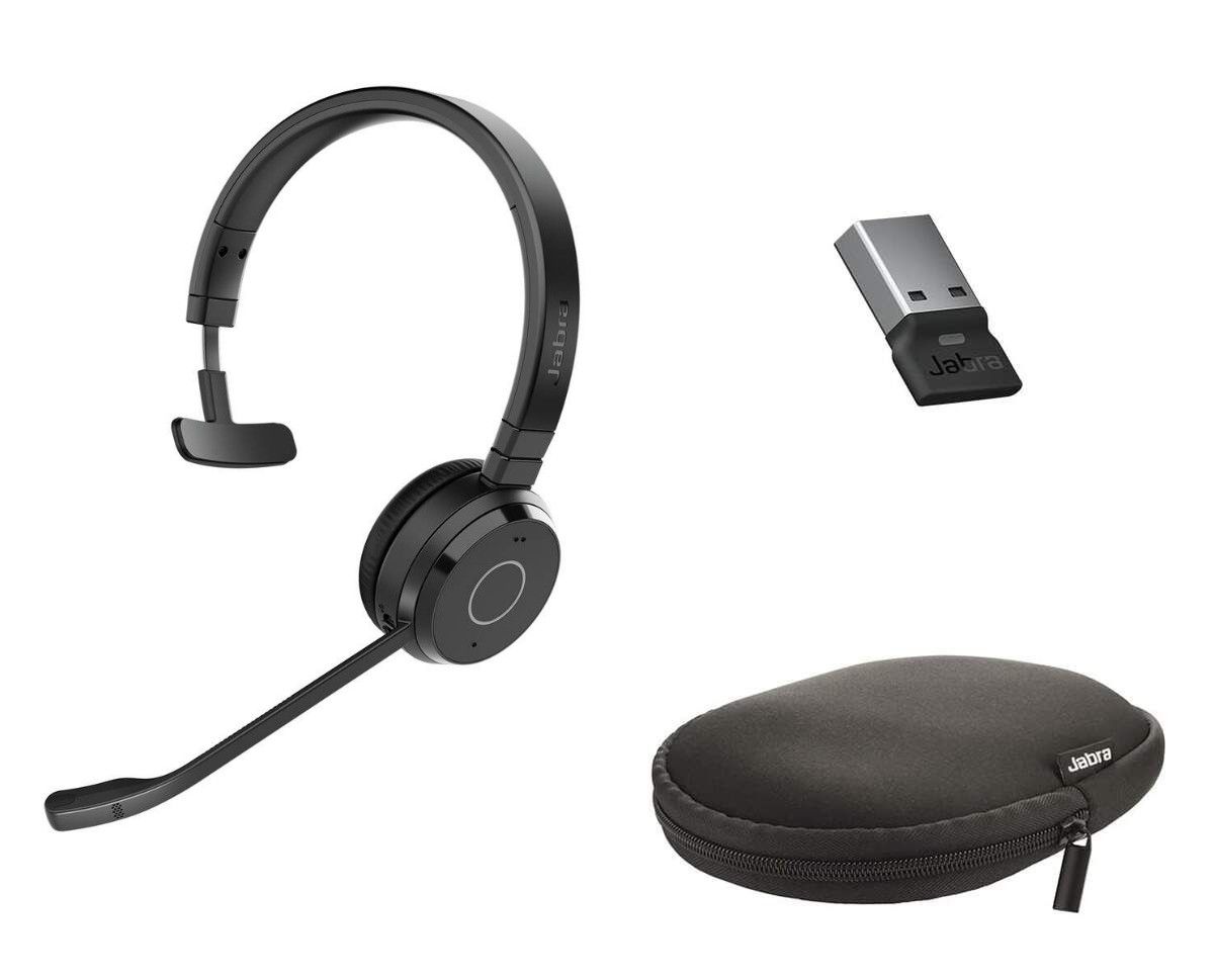 Jabra Evolve 65 TE - Casque sans fil mono Microsoft Teams - 6693-833-309