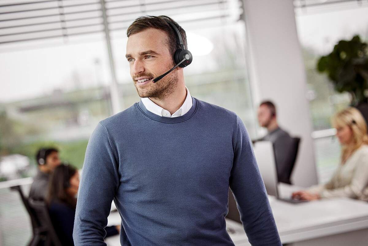 Jabra Engage 55 - Casque sans fil stéréo DECT avec base USB-C - 9559-435-111
