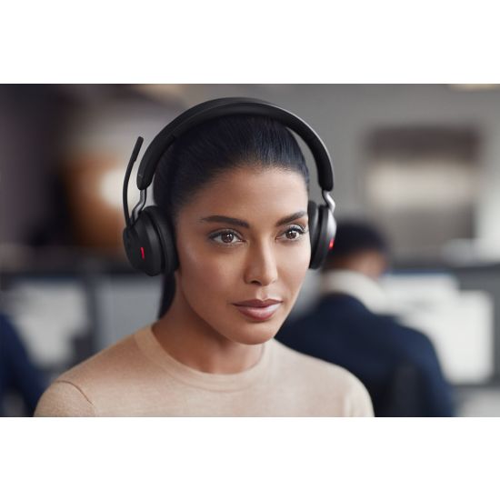 Jabra Evolve2 65 - Casque sans fil Bluetooth stéréo MS Teams - 26599-999-899