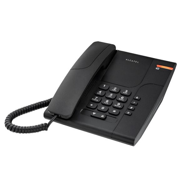 Alcatel Temporis 180 PRO – Téléphone de bureau filaire noir – ATL1407501