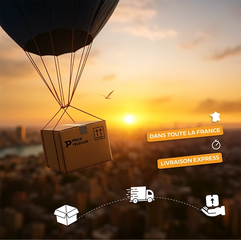Livraison express Price Telecom dans toute la France — colis expédié sous 24h