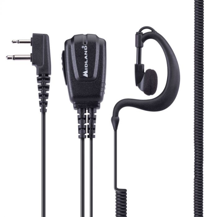 Micro-écouteur Midland MA21 Secure TX (PTT Uniquement) – C1543