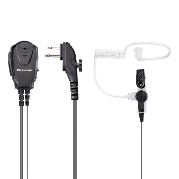 Micro-écouteur pneumatique Midland MA31-M (2-pin Motorola) – C732.06