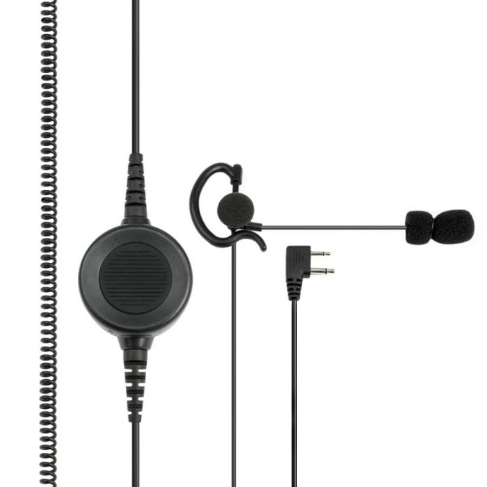 Microphone Midland ABM Tactical (Bras Ajustable, PTT Tactique) – C855.01