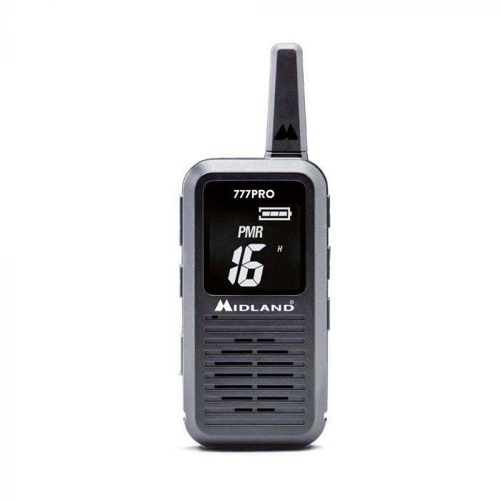 Midland 777 Pro Limited Edition – Talkie-walkie PMR446/LPD avec mallette et accessoires