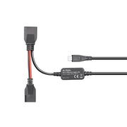 Midland AL-Dual 48 – Réducteur de tension 12V/5V Micro USB – C1403