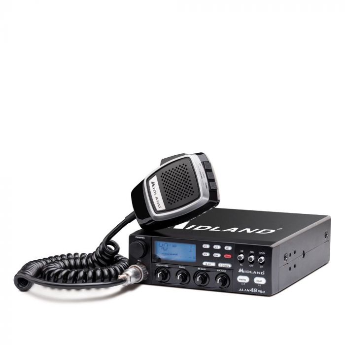 Midland Alan 48 Pro – Radio CB multibande haut de gamme – C422.16