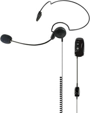 Midland C1203 – Écouteur Bluetooth sans fil avec archet réglable et bouton PTT
