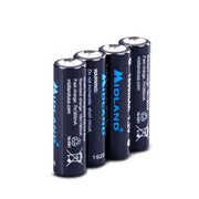 Midland C1433 – Lot de 4 Piles Rechargeables AA 1800mAh pour Radios et Talkies-Walkies