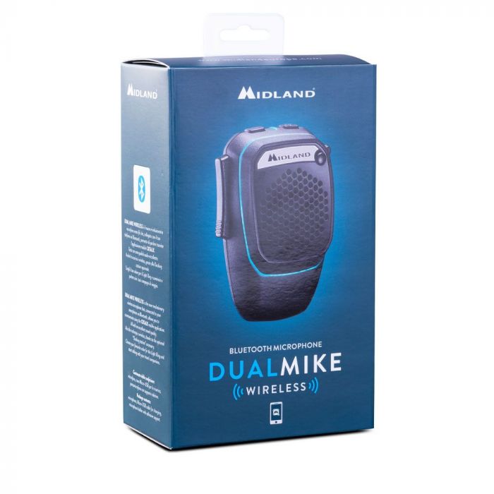 Midland Dual Mike Wireless – Microphone Bluetooth CB Talk – C1363