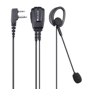 Midland MA30 L Pro C1526 – Micro-casque 2 pins avec perche micro réglable et VOX