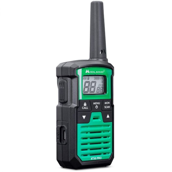 Midland XT30 PRO Twin – Pack de 2 talkies-walkies avec 6 km de portée