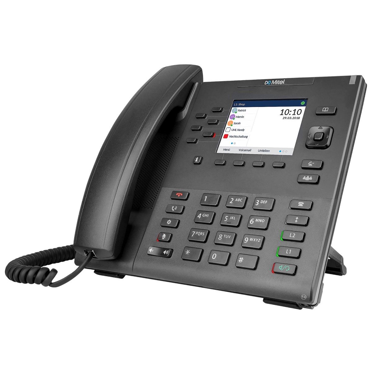 Mitel 6867i - Téléphone IP SIP 9 comptes Reconditionné - 80C00002AAA-A