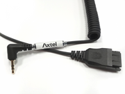 CORDON SPIRALÉ - JACK QD / 2,5 MM