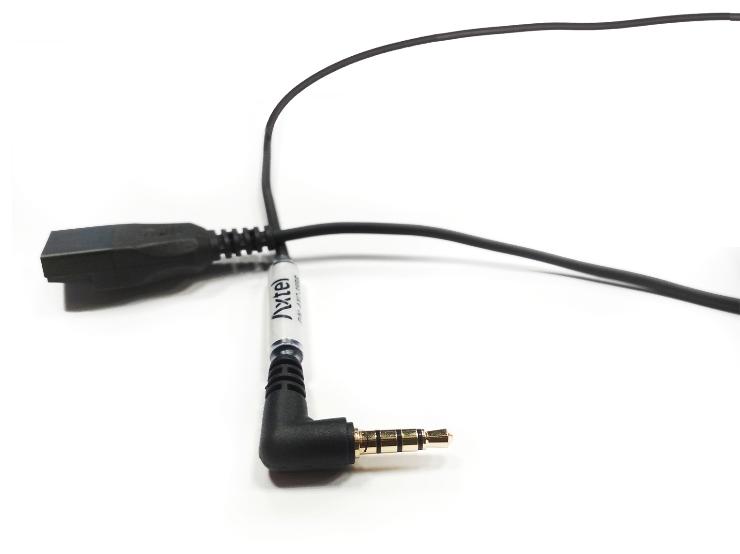 Axtel - Cordon QD/jack 3,5mm 60-230cm - AXC-35BB