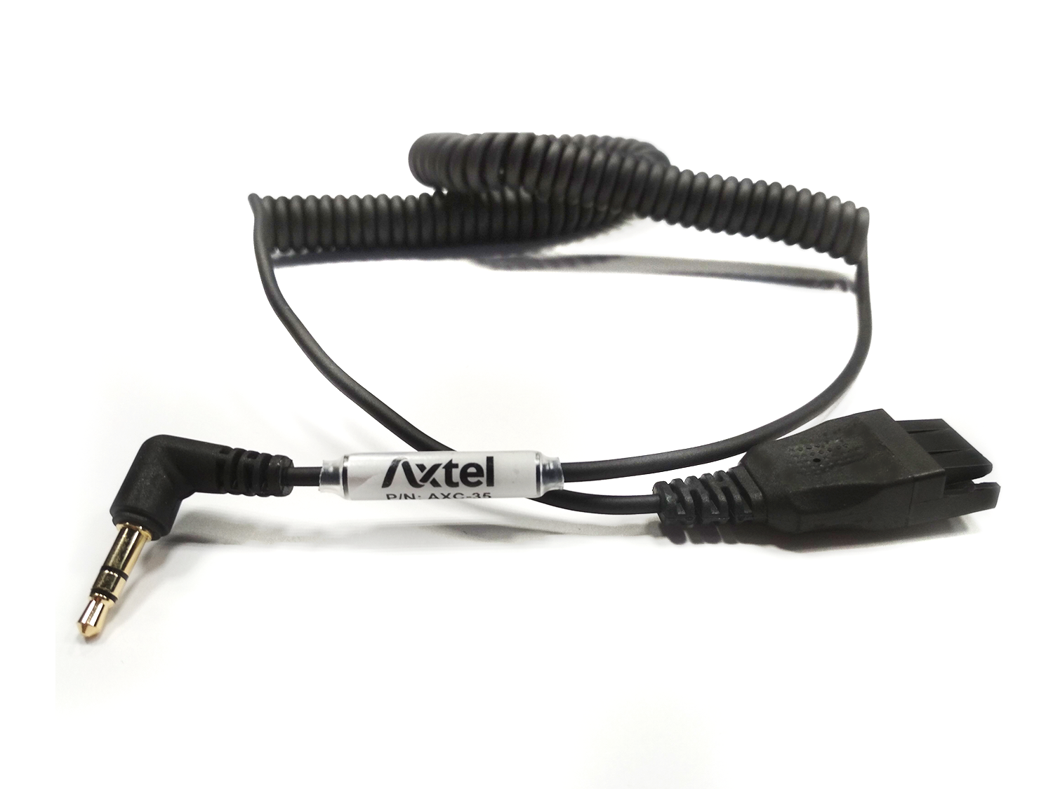 Axtel - Cordon QD/jack 3,5mm 60-150cm - AXC-35