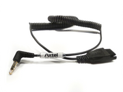 Axtel - Cordon QD/jack 3,5mm 60-150cm - AXC-35