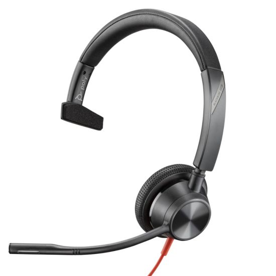 Poly Blackwire 3315 - Casque mono USB-C/A certifié Microsoft Teams jack 3,5mm - 8X218AA - 8X218AA vue 2