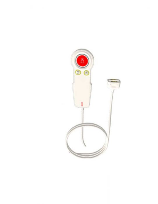 Mini manipulateur Ascom 3 boutons (Appel + Éclairage) étanche IP67 – NUHS3B-H