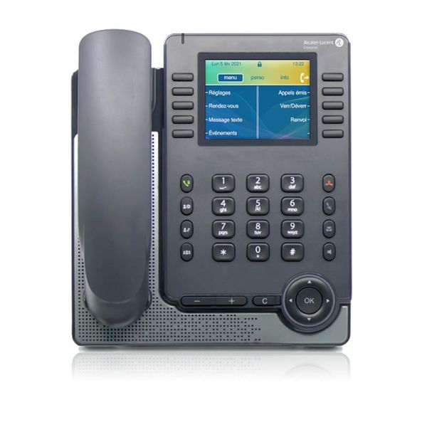 Alcatel-Lucent ALE-30H - Téléphone IP hybride écran couleur 3,5'' - 3ML37030AA