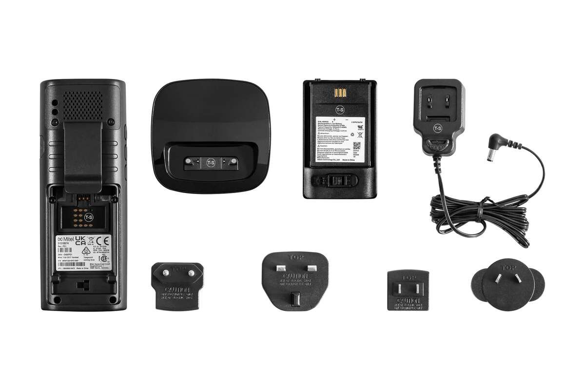 Mitel 712dt - Combiné DECT avec base et alimentation - 51310674