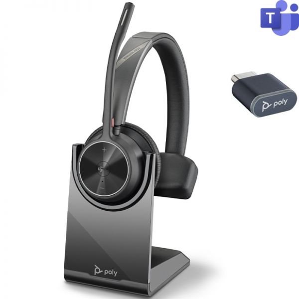 Poly Voyager 4310 - Casque mono Bluetooth USB-C certifié Microsoft Teams avec dongle BT700 - 77Y94AA - 77Y94AA vue 2