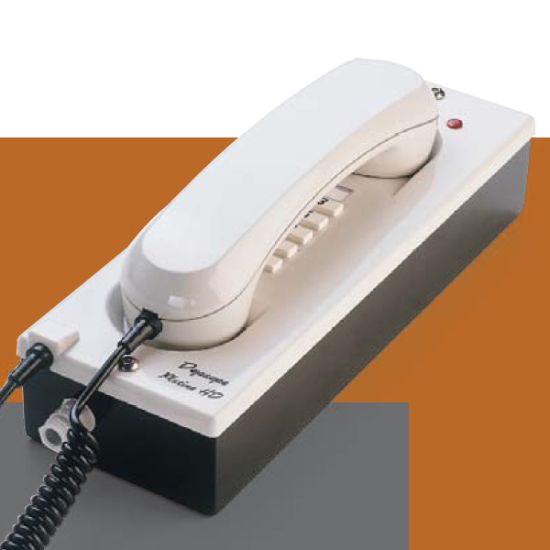 Depaepe Platine HD - Téléphone analogique urgence avec clavier 4 mémoires gris - PJ804G