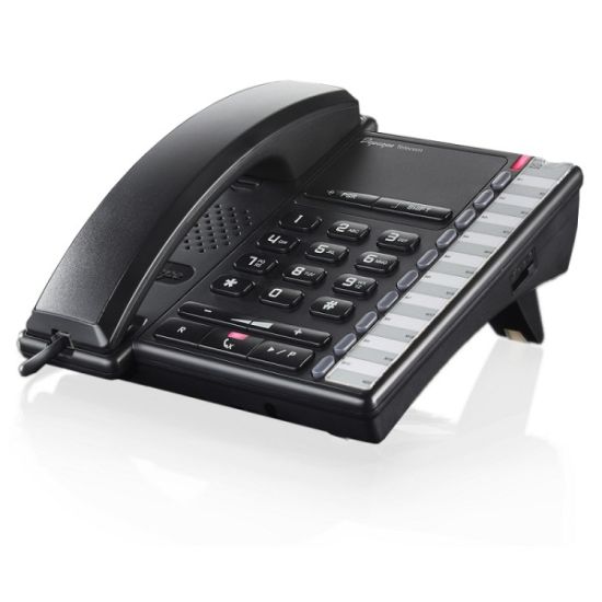 Depaepe Premium 100 - Téléphone analogique hôtelier gris foncé - PP100A