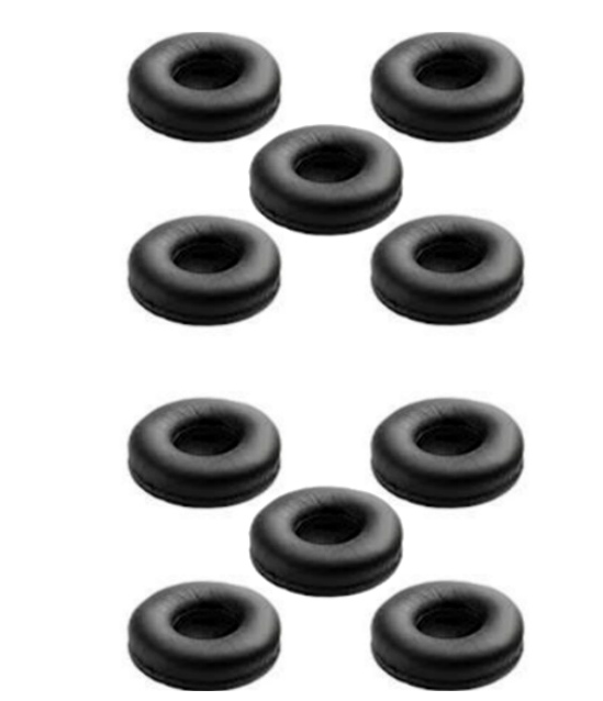 JABRA Lot de 10 coussinets simili cuir large Biz 2400 II