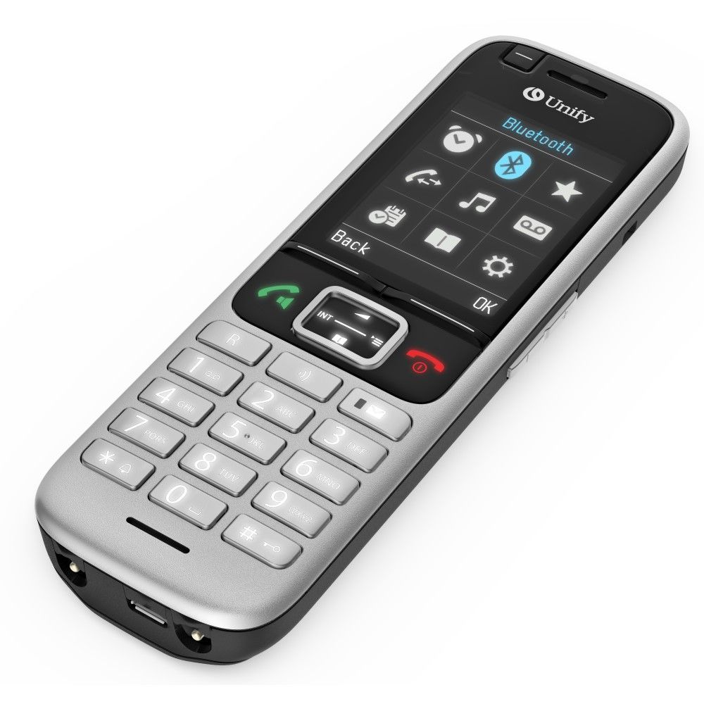 Unify OpenScape S6 - Combiné DECT écran couleur Bluetooth Éco-recyclé - L30250-F600-C510
