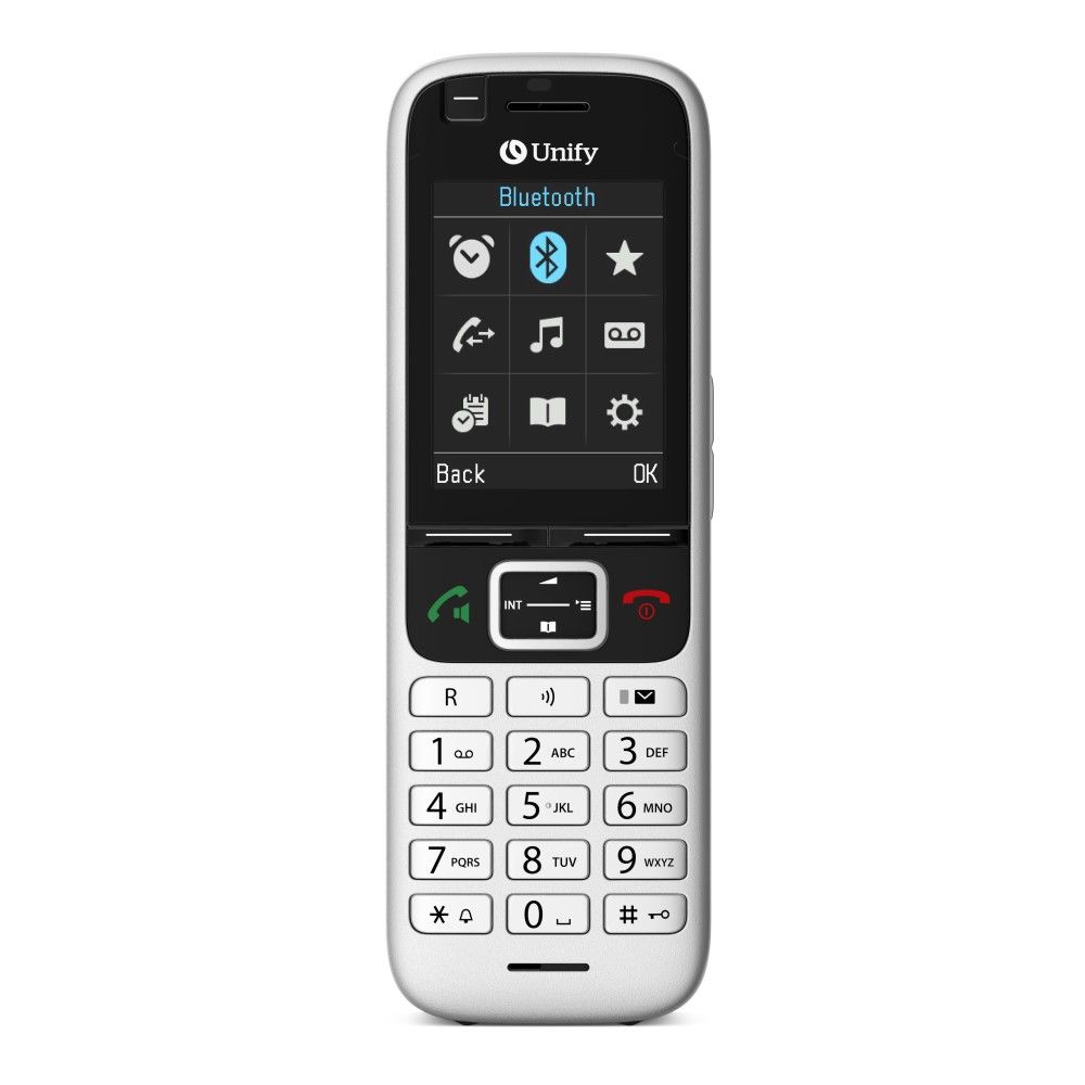 Unify OpenScape S6 - Combiné DECT écran couleur Bluetooth Éco-recyclé - L30250-F600-C510