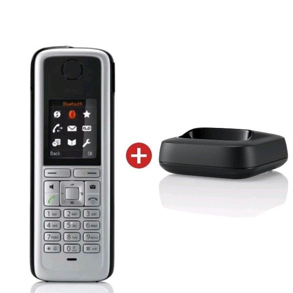 Unify OpenStage M3 Plus - Combiné DECT écran couleur PTI Éco-recyclé - L30250-F600-C401