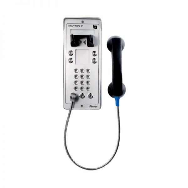 Depaepe SecurPhone SIP - Poste sécurité IP avec clavier aluminium - PVI20A