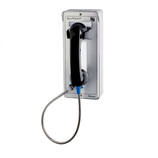 Depaepe SecurPhone SIP - Poste urgence sans clavier aluminium - PVI00A