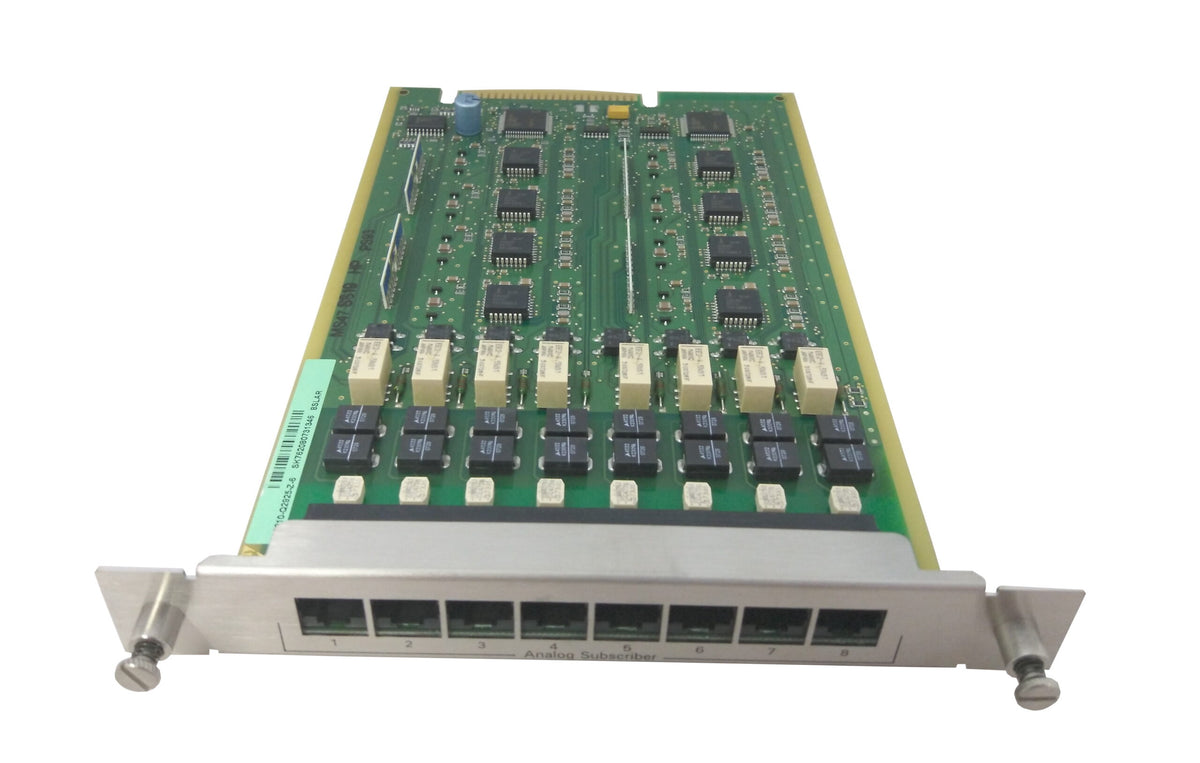 Unify 8SLAR - Carte 8 interfaces analogiques HiPath Éco-recyclée - S30810-Q2925-Z