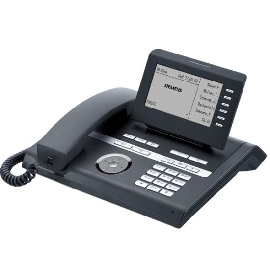 Unify OpenStage 40 - Téléphone numérique écran graphique lava Éco-recyclé - L30250-F600-C151