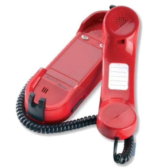 Depaepe HD 2000 SIP - Téléphone IP urgence 2 touches mémoires rouge - PAI40R