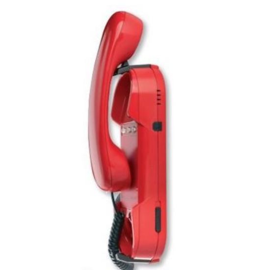 Depaepe HD 2000 SIP - Téléphone IP urgence 3 touches mémoires rouge - PAI50R
