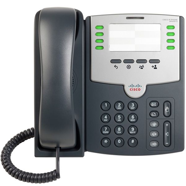 Téléphone IP filaire Cisco SPA 501G