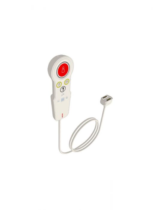 Manipulateur patient Ascom 7 boutons multifonctions (Volets & Éclairage) – NUHS7B-H