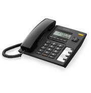 Alcatel T56 – Téléphone analogique filaire noir avec écran et mains-libres – ATL1413731