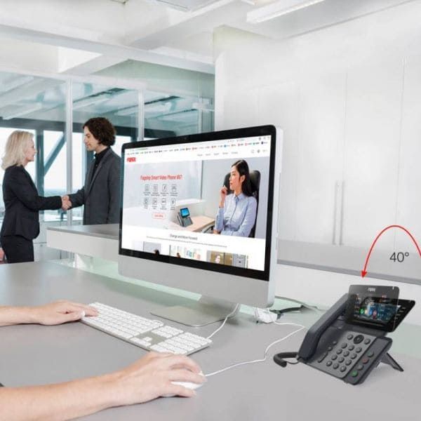 Fanvil V65 - Téléphone IP SIP haut de gamme avec écran couleur ajustable