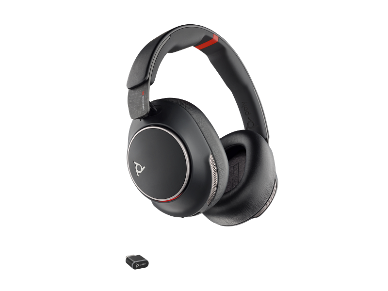Poly Voyager Surround 85 UC - Casque stéréo Bluetooth USB-C avec base de chargement - 8G7T7AA - 8G7T7AA vue 3