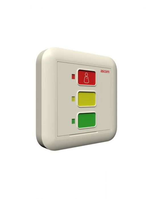 Périphérique bloc porte Ascom personnalisable (3 boutons) – NUDM3-HE