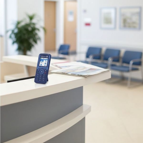 Alcatel 8254 - Téléphone DECT antibactérien IP65 pour environnement sanitaire - 3BN67370AA