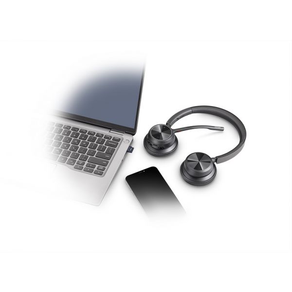 Poly Voyager 4320 - Casque stéréo Bluetooth USB-A certifié Microsoft Teams - 77Y98AA - 77Y98AA vue 7