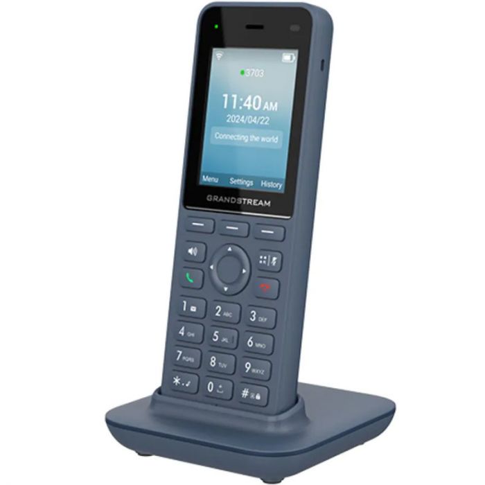 Grandstream WP826 – Téléphone IP Wi-Fi 6 portable avec 12 h d’autonomie et 3 comptes SIP
